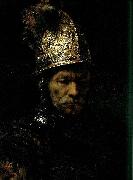 Rembrandt, Man in a Golden helmet, Berlin